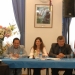 Avec Charlotte Valandrey et le maire de Vigneux